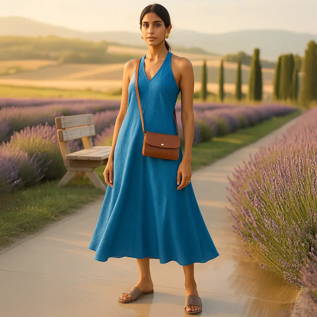 ワンピース Floral Cut-Out Long Dress-french lilac/M Lilac purple Long Floral Maxi Dress