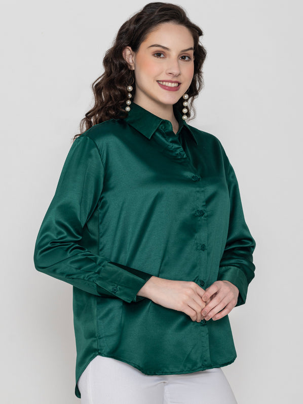 silky over shirt / todayful todayful／Silky Pocket Shirt／エクリュ