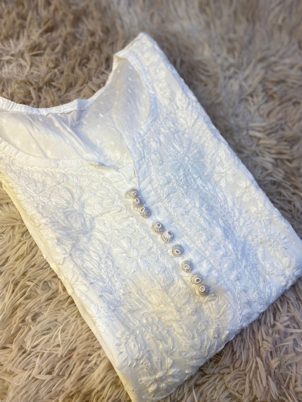 SAIYAARA VIRAL WHITE KURTI