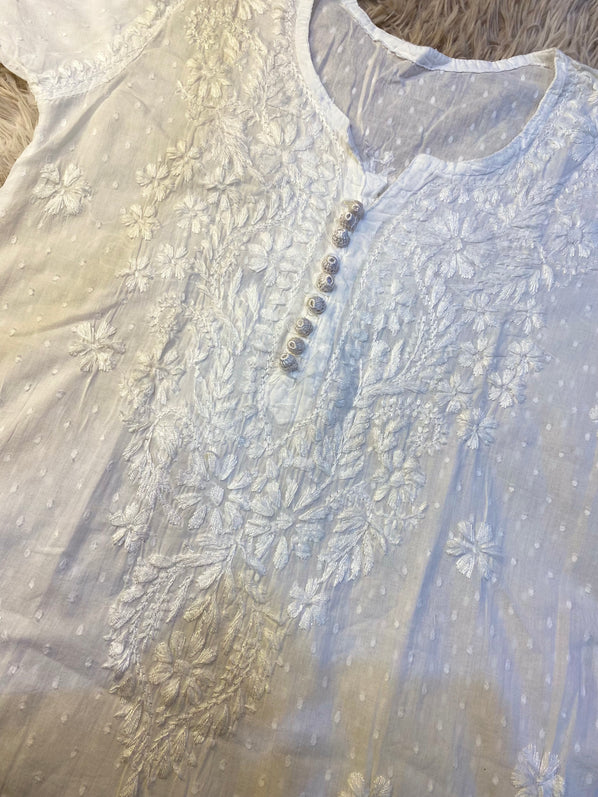 SAIYAARA VIRAL WHITE KURTI