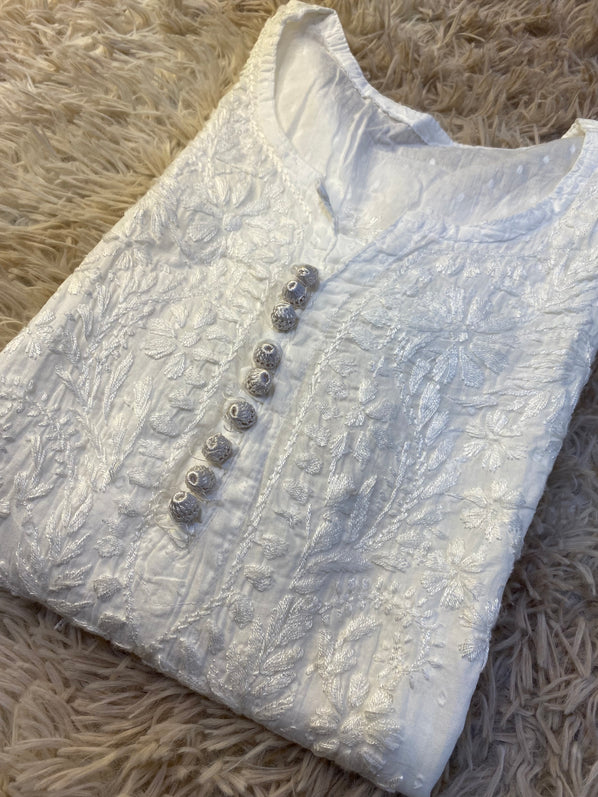 SAIYAARA VIRAL WHITE KURTI